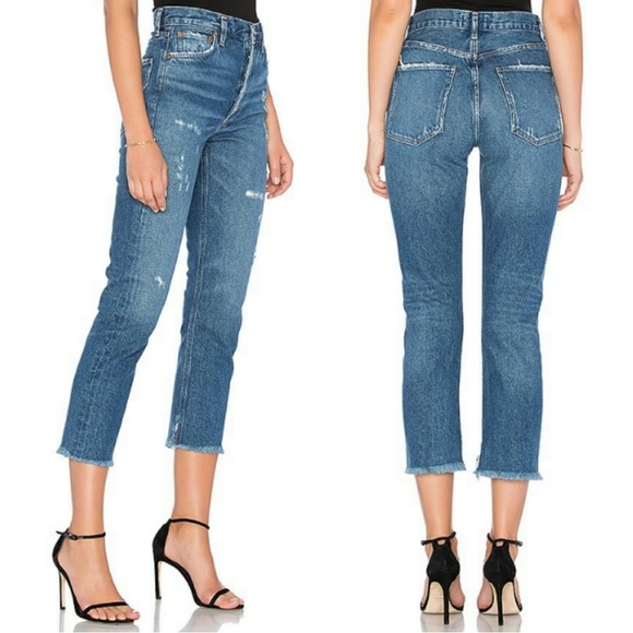 AGOLDE Riley Straight in Lowdown Sz 26 - Picture 6 of 16